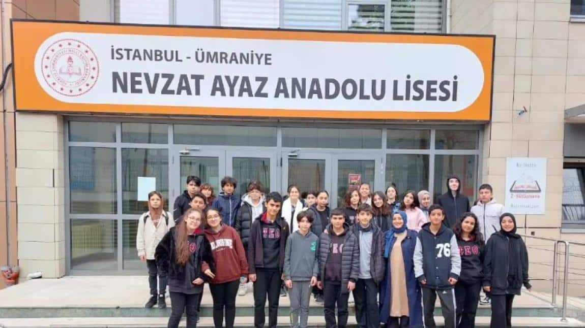 Nevzat Ayaz Anadolu Lisesini ziyaret ettik. 
